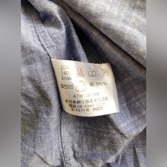 Antonio Laverda quarter sleeves 100% cotton Shirts. Chest 38" size tag M - Picture 6 of 10